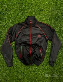 Felpa Puma Vintage rossa e nera