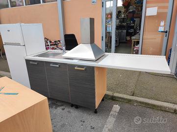 💥Cucina lineare moderna larga Metri 3,40 con Forn