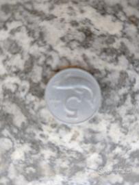 5 lire 1954 delfino