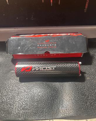 twrminale most rosso in carbonio 80/100cc