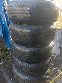 ruote gomme complete 245/70/r 16 m+s