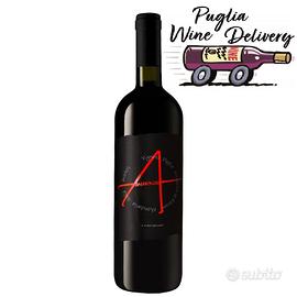 Vino rosso puglia cantine felline "anarkos" 2018