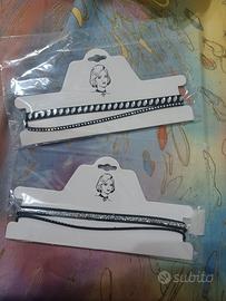 collana a cinturino con strass