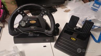 Volante e pedali Mad catz per Playstation 1