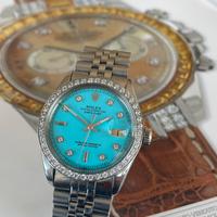 Rolex 1601 diamonds tiffany dial