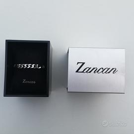 Bracciale in argento e inox - Zancan - Uomo