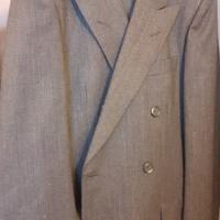 Completo gessato doppiopetto anni 80