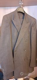 Completo gessato doppiopetto anni 80