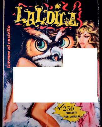 LALDILÀ N. 6 - FUMETTO horror EROTICO A. P.  1972