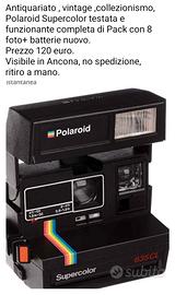 Polaroid Supercolor , da collezione , D'epoca, fun