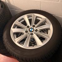 Cerchi lega originali bmw 17 serie 3 5 gomme neve