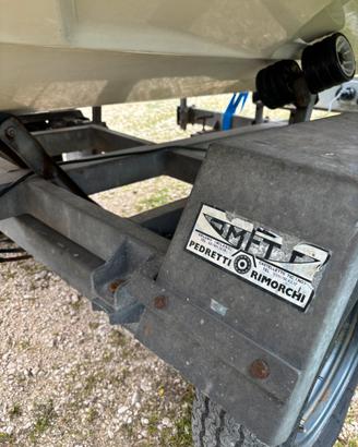 Carrello rimorchio gommone