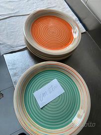 Piatto piano colorato