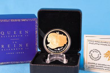 Canada 2022 - 1$ - 23,17g Ag -IMPERIAL STATE CROWN