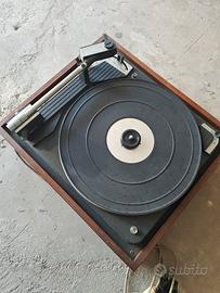 gira dischi vintage dual 1010 con cassa guasto