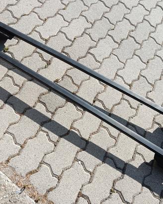Barre da tetto per auto con raised rails