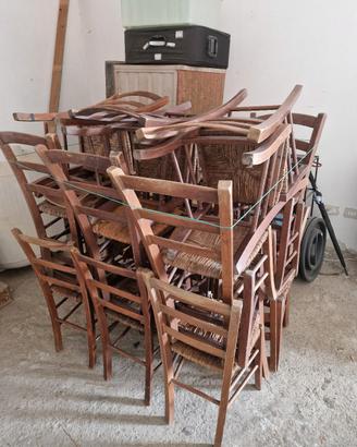 Sedie in legno