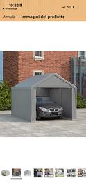 Garage box portatile  impermeabile 3X4
