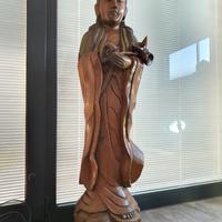 statua in legno