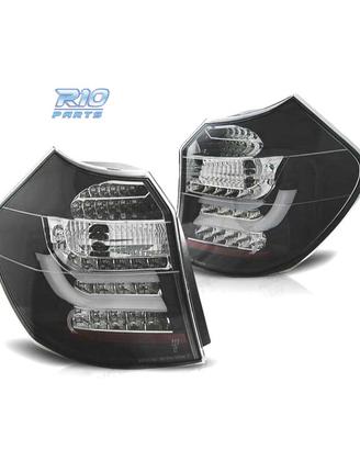 FANALI A LED BMW E81 E87 07-11 NERO BAR LED