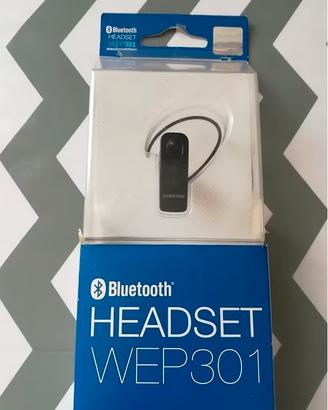 Set auricolare bluetooth Samsung WEP 301