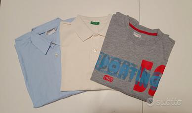 Lotto abbigliamento bambino 7-8 anni 