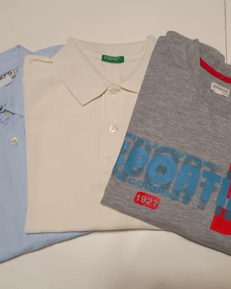 Lotto abbigliamento bambino 7-8 anni 