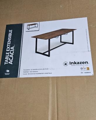 Tavolo da pranzo  Inkazen allungabile in acacia