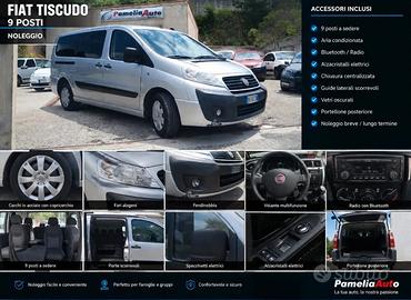 Noleggio minivan/pulminio 9 posti