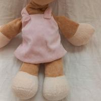 Peluche con vestitino rosa