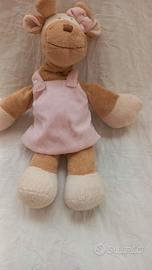 Peluche con vestitino rosa