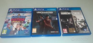 3 giochi originali per PlayStation 4