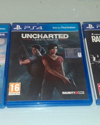 3 giochi originali per PlayStation 4