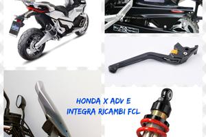 Honda X Adv Integra ricambi ammortizzatore scarico
