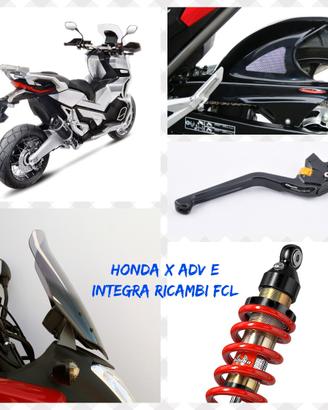 Honda X Adv Integra ricambi ammortizzatore scarico