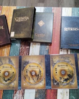Dvd trilogia signore degli anelli edizione soecial