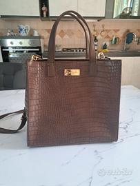 borsa pelle sintetica Camomilla Milano