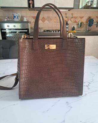 borsa pelle sintetica Camomilla Milano