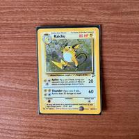 Carta pokemon molto rara raichu 16/130