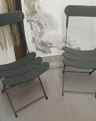 Coppia sedie pieghevoli Emu