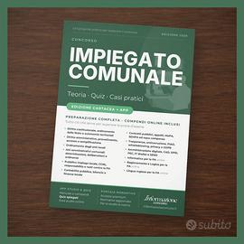 Manuale Concorso Impiegato Comunale Completa