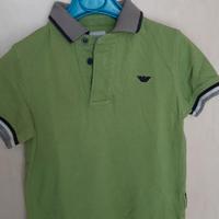 Polo ARMANI JUNIOR verde