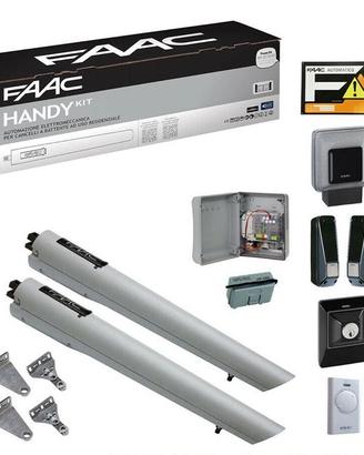 FAAC handy kit s418 automazione cancello Nuovo