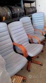 lotto di sedie da ufficio 