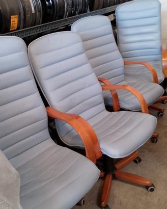 lotto di sedie da ufficio 