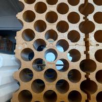 Alveare per bottiglie in polistirene