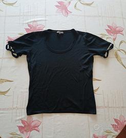 Maglia Mara Carol Nera Taglia M Maniche Incrociate