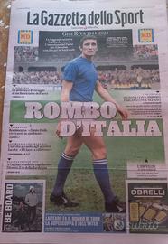 Gigi riva - inter supercoppa inter- gazzetta