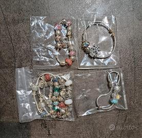 6 Bracciali Donna Acciaio
