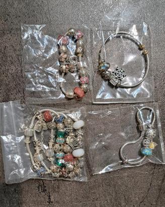 6 Bracciali Donna Acciaio
